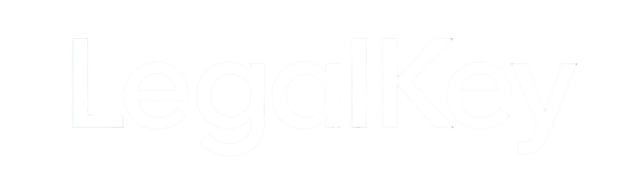 New LegalKey Logo White